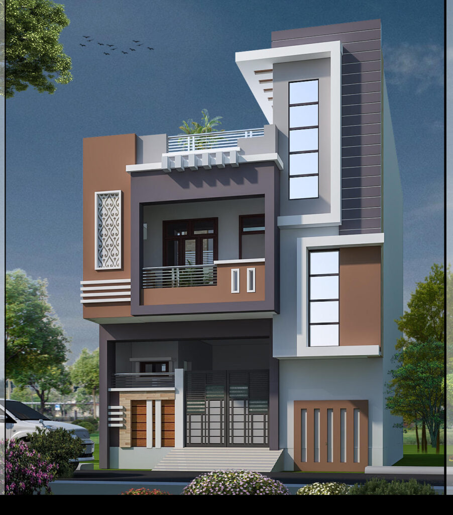 5 Modern House Design Ideas (3D Exterior) – 2026 1