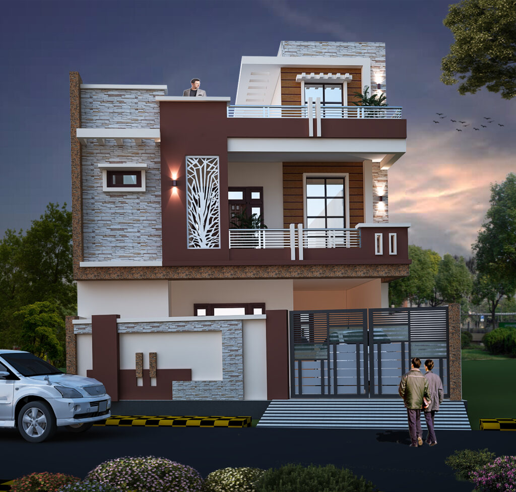 5 Modern House Design Ideas (3D Exterior) – 2026 mahesh sharma ji ( 02 04 2022 ) 1