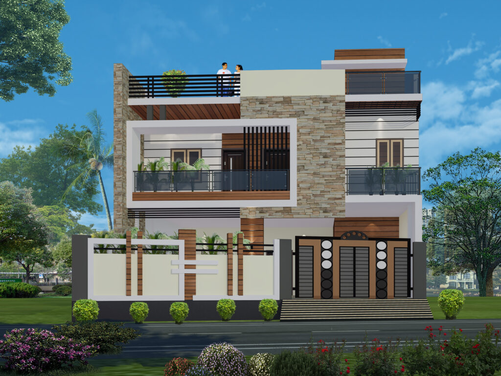 5 Modern House Design Ideas (3D Exterior) – 2026 shashank ji ( 29 08 2019 ) 1
